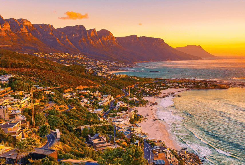 Evening in South Africa